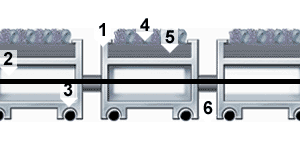 Felpudos metlicos de aluminio - Nomad Optima 9910