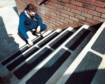 Nociones de instalacin de las cintas antideslizantes Safety Walk