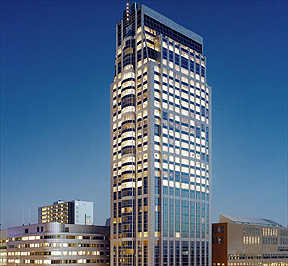 Vescom revestimientos - Hotel Westin, Milleniumtower, Rotterdam, Países Bajos