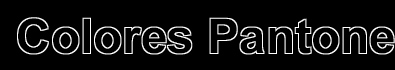 Gama de colores Pantone